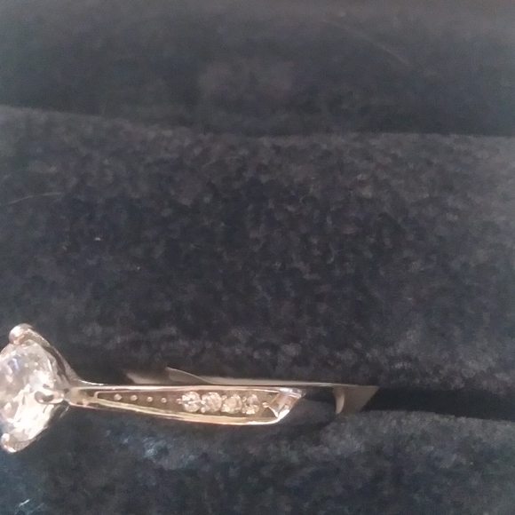 #2 GORGEOUS 925 S/S Square Triple A CZ Engagement Style Ring 😲 - Picture 6 of 15